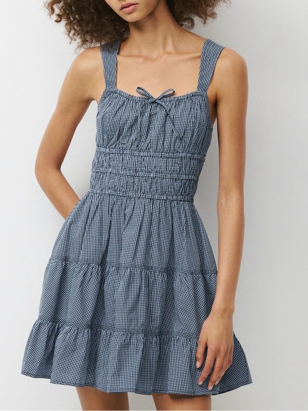 Aritzia Sunday best Martine dress - blue